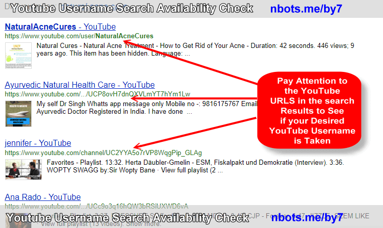 - Youtube Username Search Availability Check How to Find the Perfect